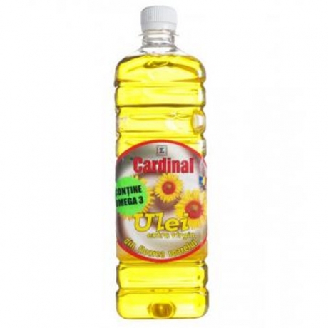 Ulei extravirgin din floarea soarelui omega 3 - 1 L - Cardinal